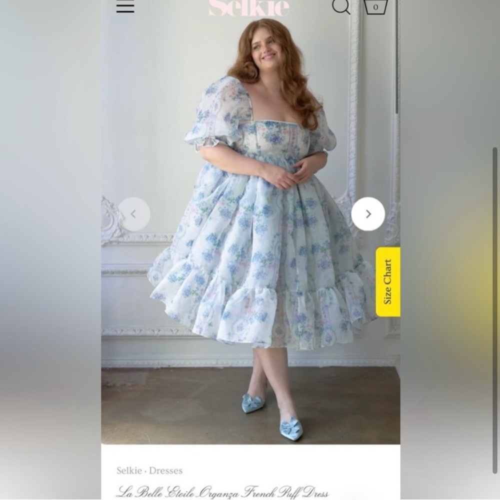Selkie’s puff dress size 2XL